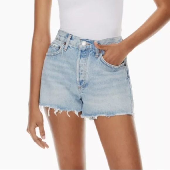 AGOLDE Parker Denim Shorts size 28 - Picture 2 of 8